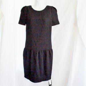 NEW NWT GUCCI ITALY Silk Bld Ruffle Cocktail dress